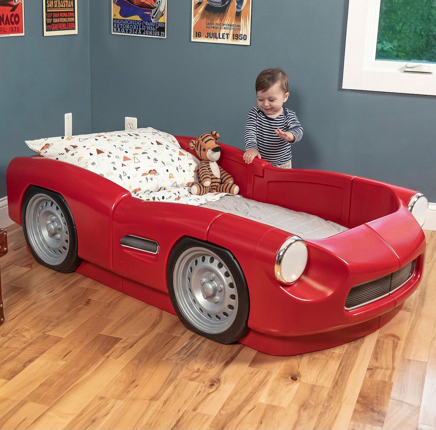 cama twin (3/4), tamaño ajustable, fácil de armar
